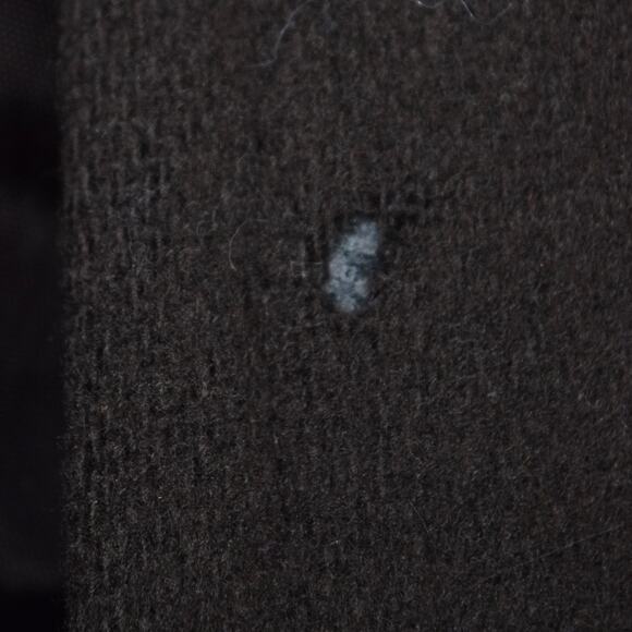 Vtg Womans L Brown Wool Winter Overcoat Faux Fur Collar Cuff Jo-D Lined Buttons - Picture 11 of 13